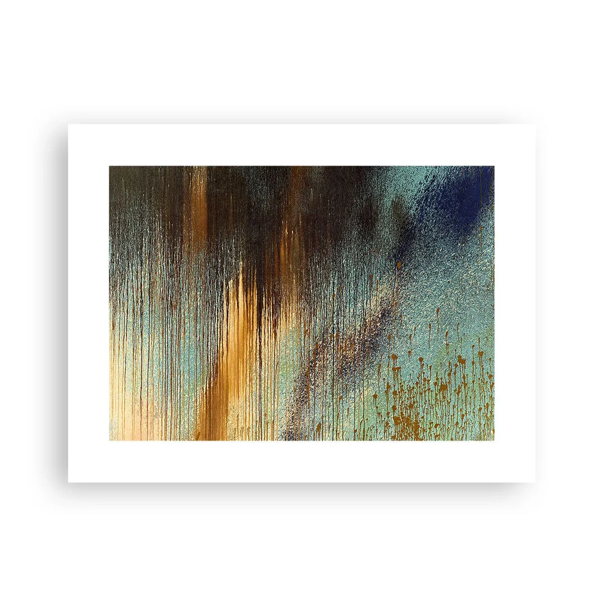Pôster - Uma composição colorida não acidental - 40x30 cm
