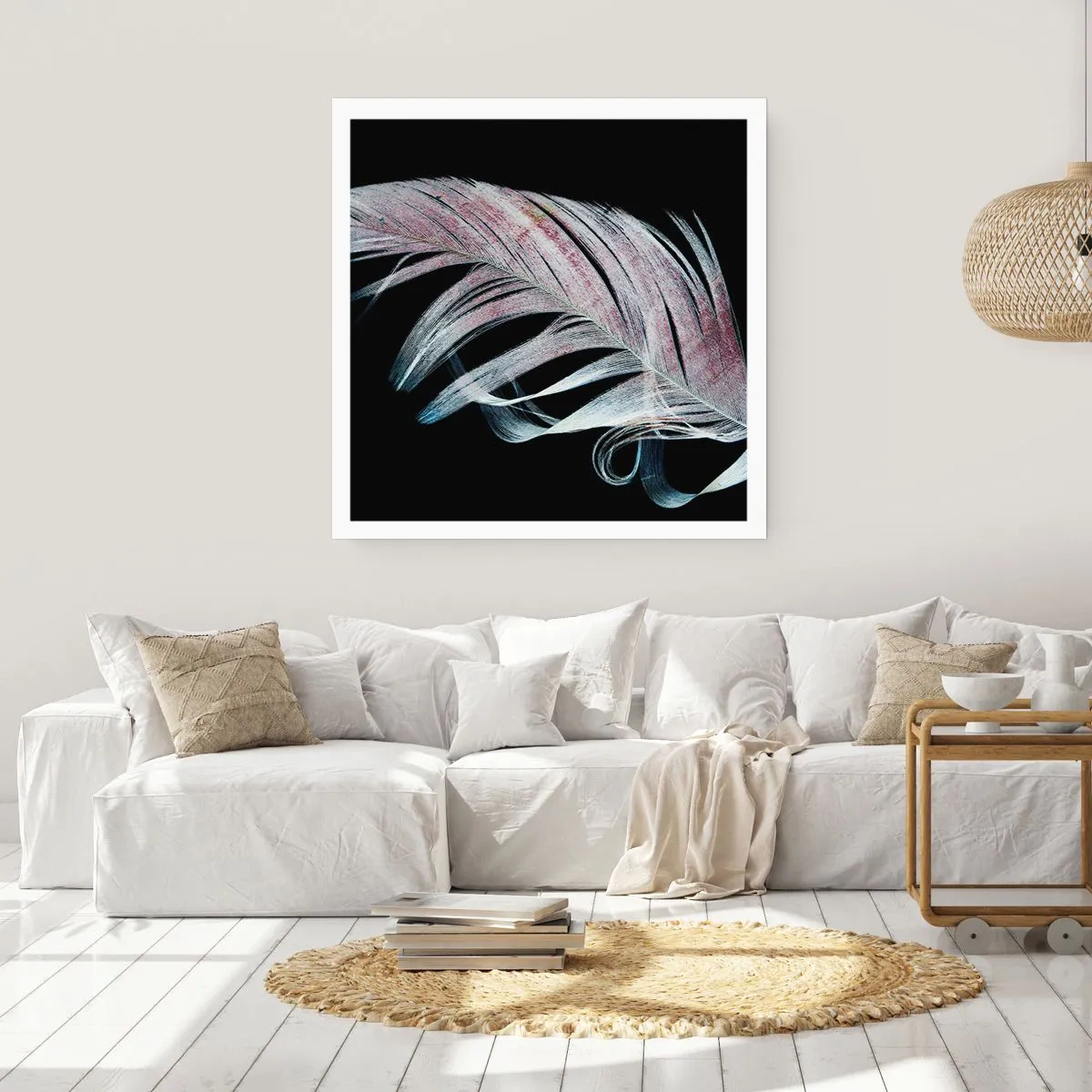 Pôster - Pense no toque - 40x40 cm