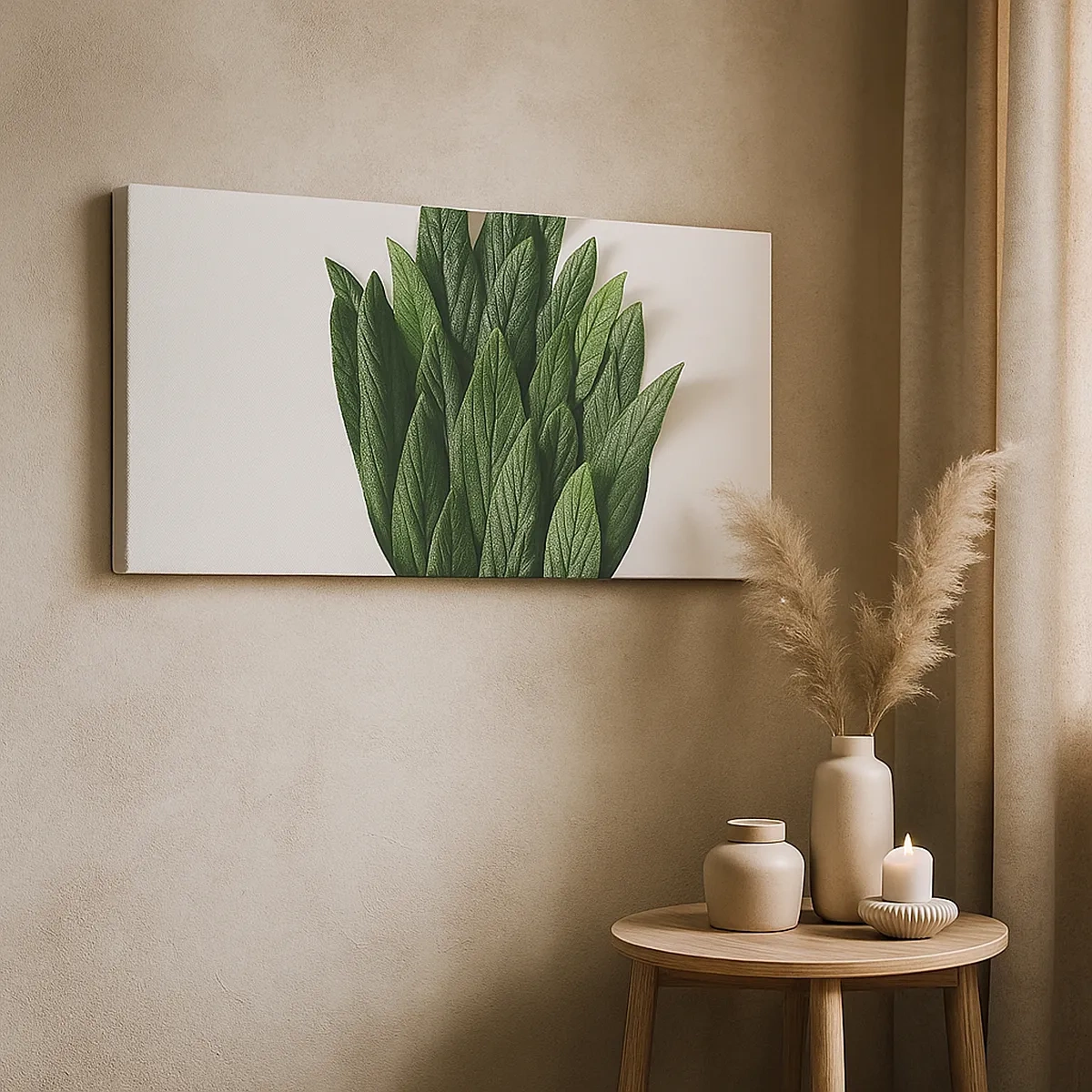 Quadro em tela - Curiosidade indomável - 30x30 cm