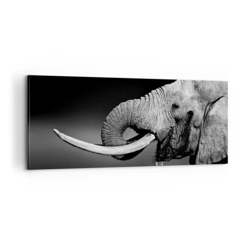 Quadro em tela - Sim, agora está tudo bem - 100x40 cm