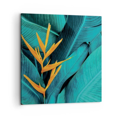 Quadro em tela - Flor do Éden - 50x50 cm