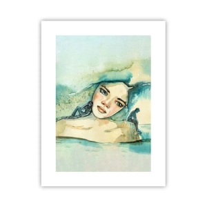 Pôster - Am I blue? - 30x40 cm