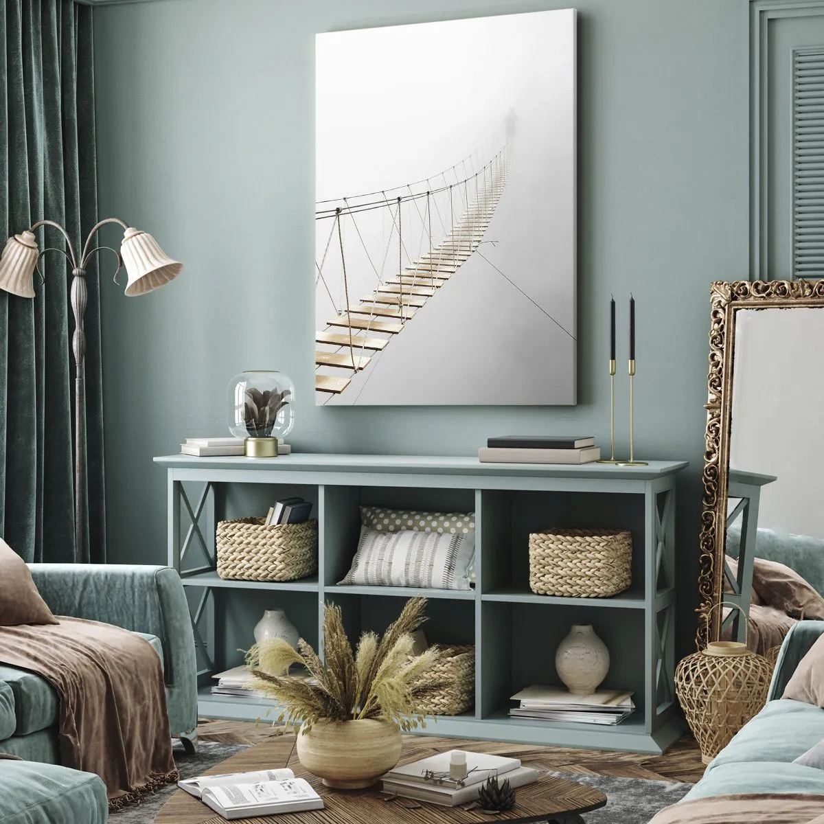 Quadro em tela - Para onde levará? - 50x70 cm