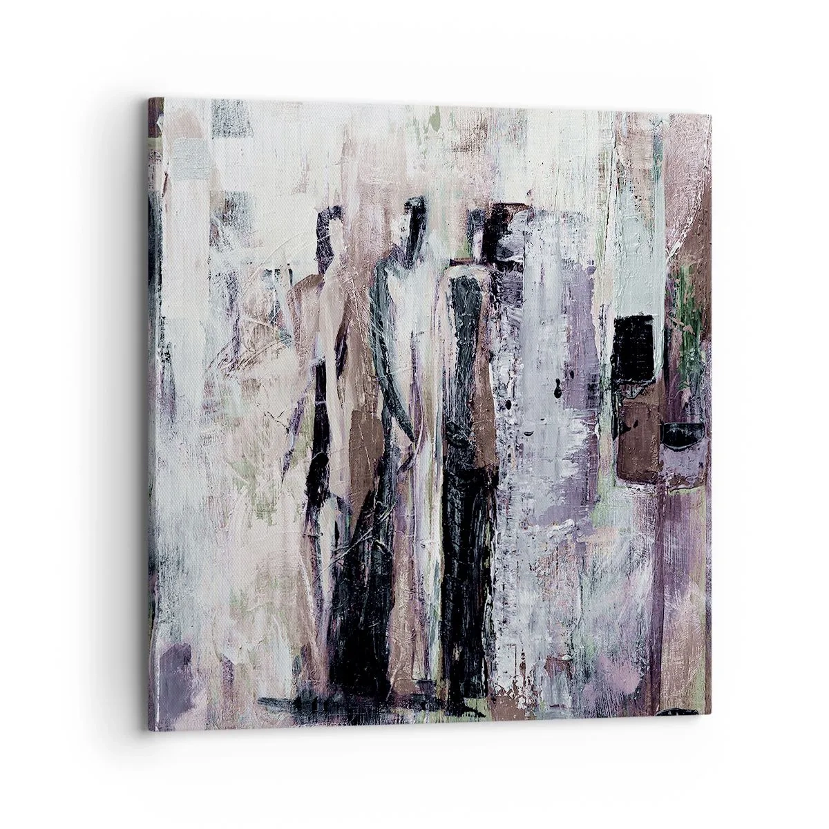 Quadro em tela - Três misteriosos - 70x70 cm