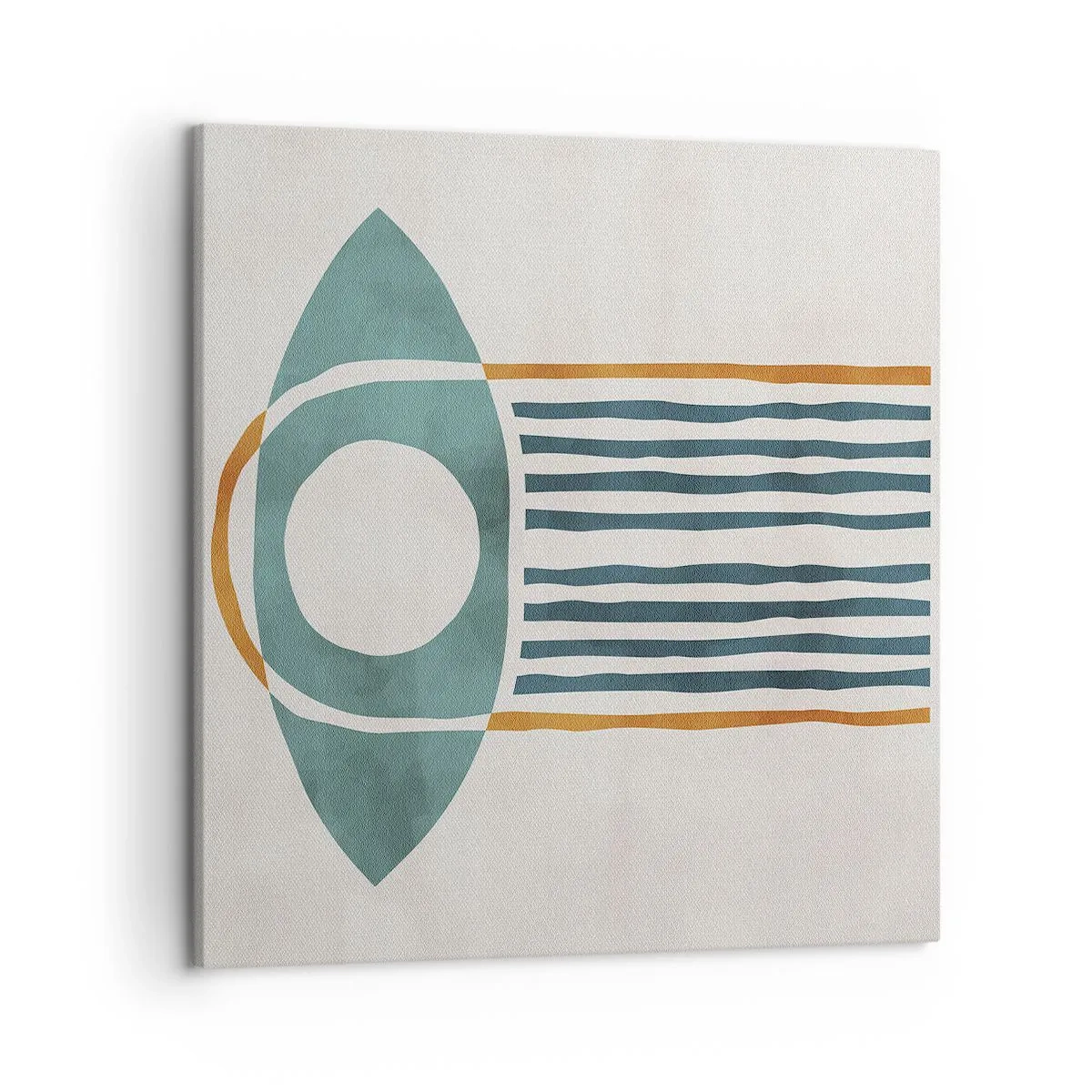 Quadro em tela - Sinais e rituais - 50x50 cm