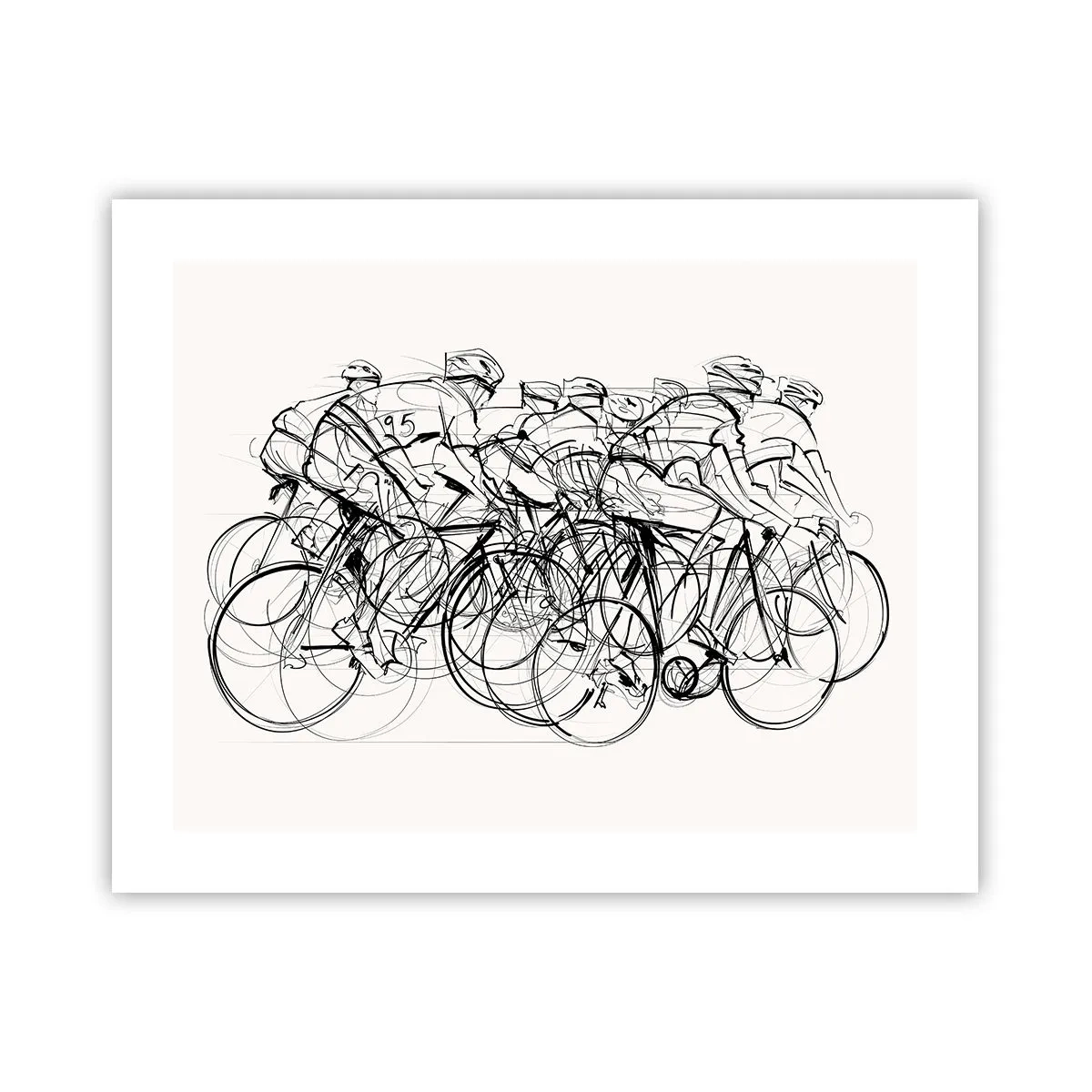 Pôster - Juntos como uma equipa - 50x40 cm