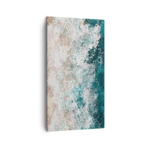 Quadro em tela - Histórias do mar - 45x80 cm