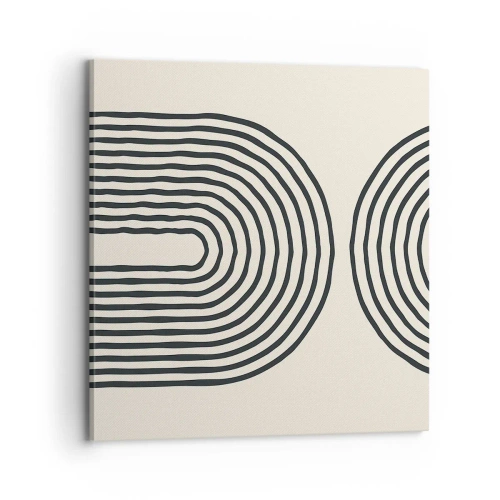 Quadro em tela - Em um momento... - 70x70 cm