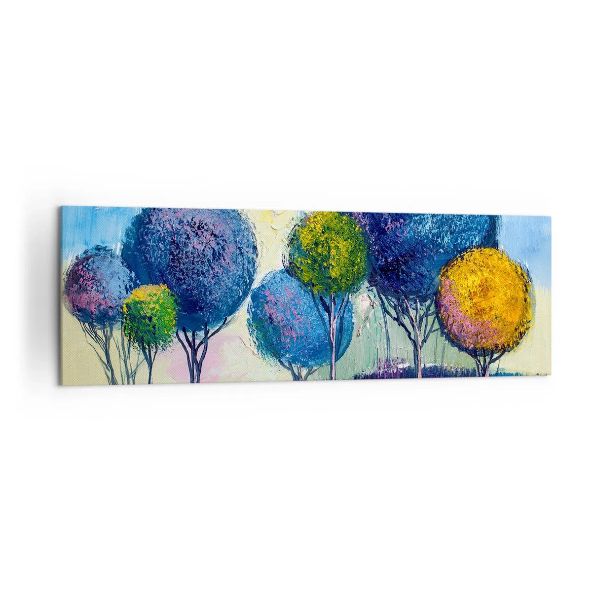 Quadro em tela - Esfera - a forma ideal - 160x50 cm