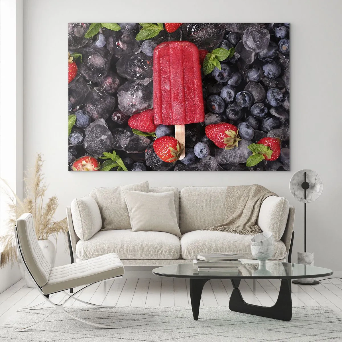 Quadro em vidro - O sabor de um verão quente - 100x70 cm