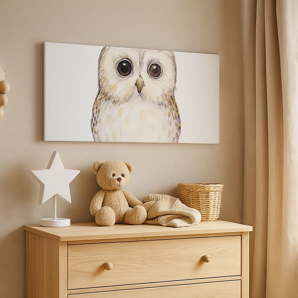 Quadro em tela - Olhe-me nos olhos - 30x30 cm