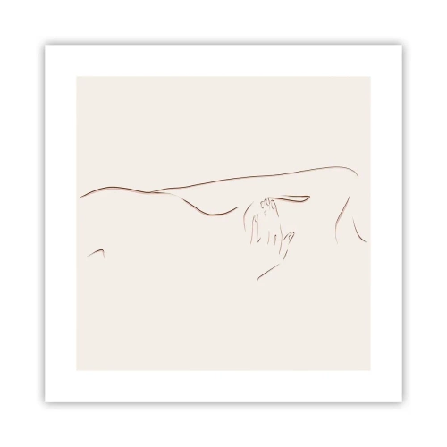 Pôster - A forma do desejo - 40x40 cm