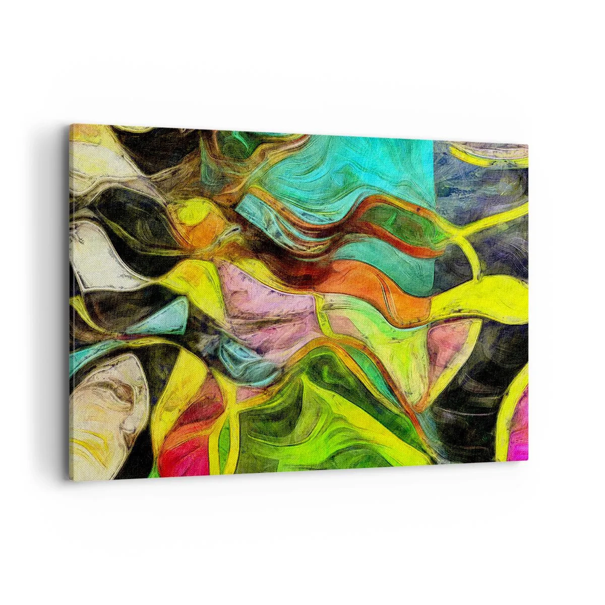 Quadro em tela - O movimento é vida - 120x80 cm