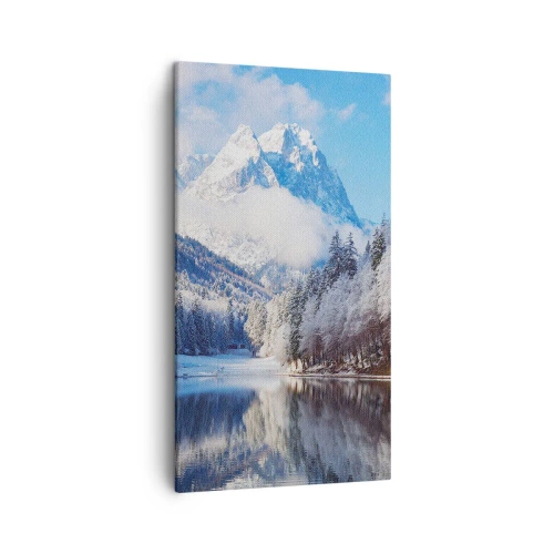 Quadro em tela - Guarda de neve - 45x80 cm