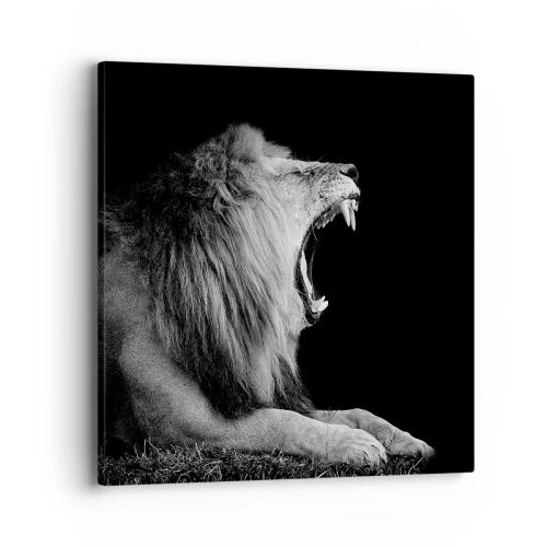 Quadro em tela - Sem dúvida alguma - 40x40 cm