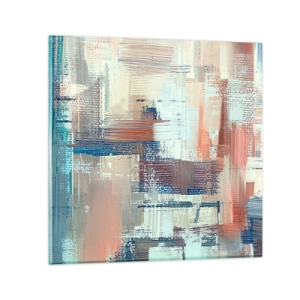 Quadro em vidro - Alcance a luz - 30x30 cm