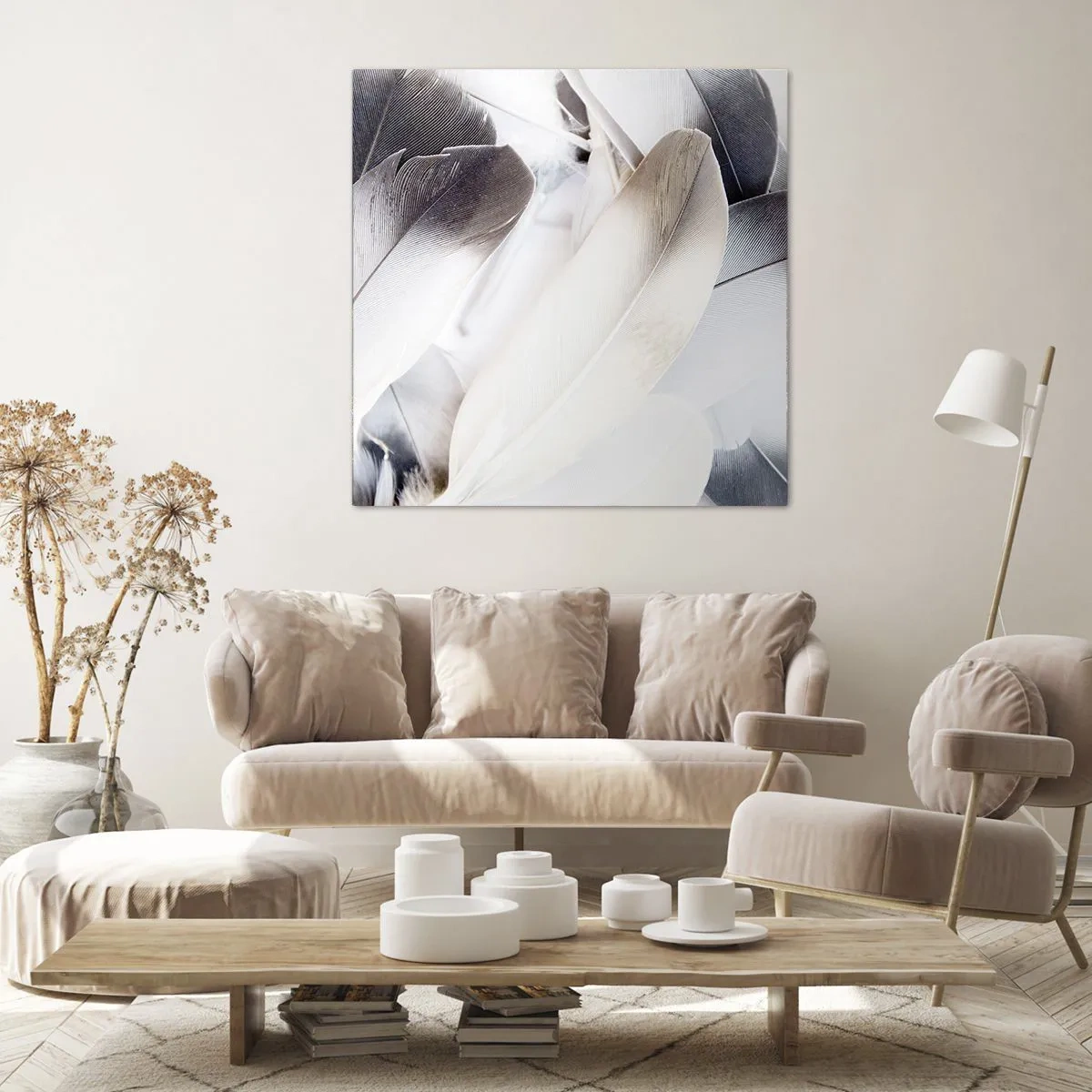 Quadro em tela - Semi-angelical - 70x70 cm