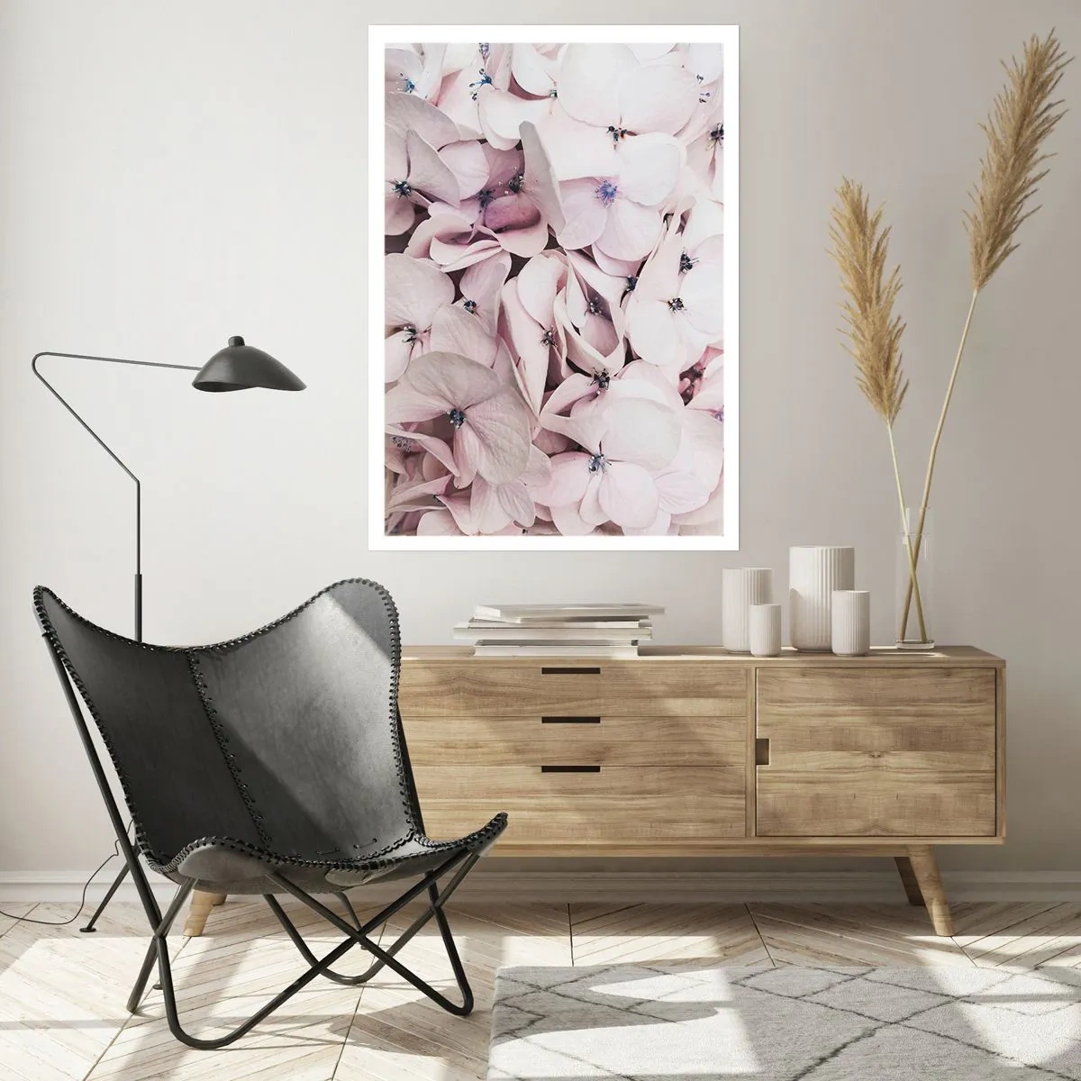 Pôster - Em uma inundação de flores - 61x91 cm