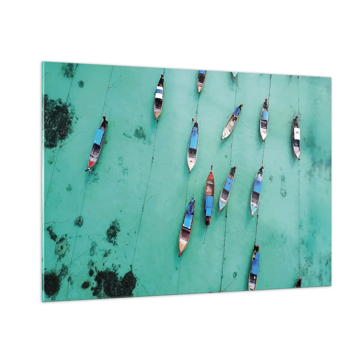 Quadro em vidro - Na alegre expectativa - 100x70 cm