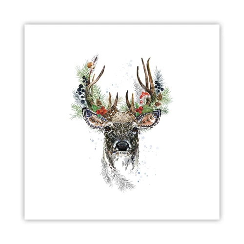 Pôster - Num manto festivo - 30x30 cm