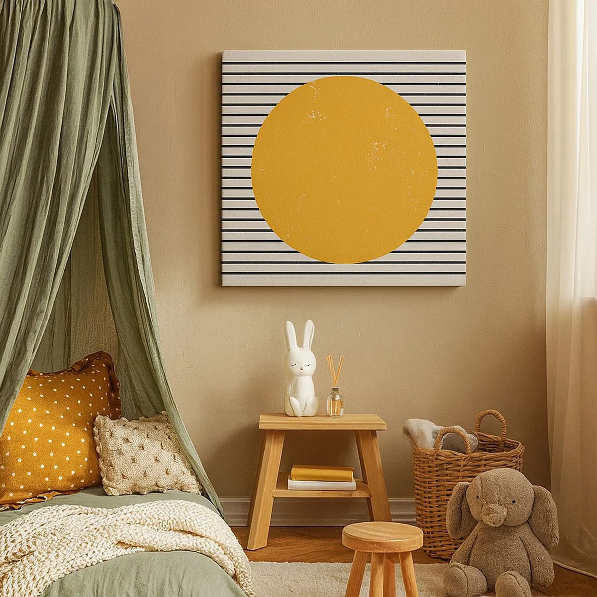 Quadro em tela - O poder da simplicidade - 30x30 cm