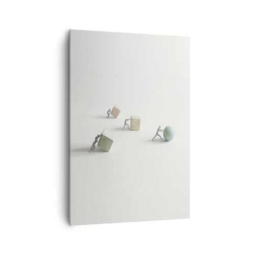 Quadro em tela - É a vida - 70x100 cm