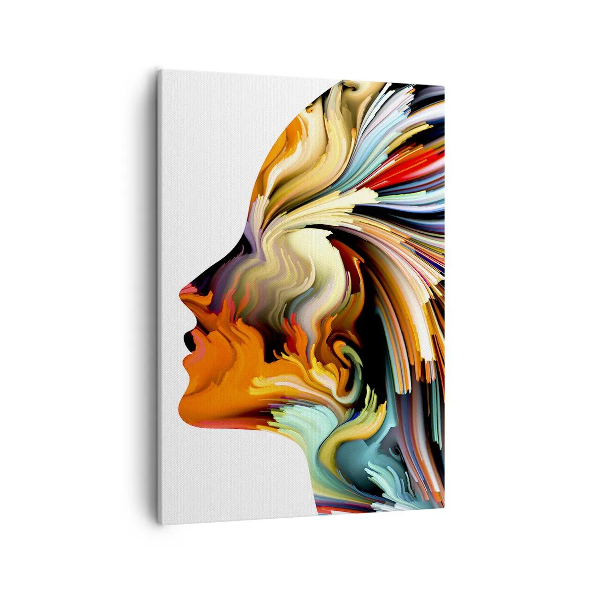 Quadro em tela - Explosão de imaginação - 50x70 cm