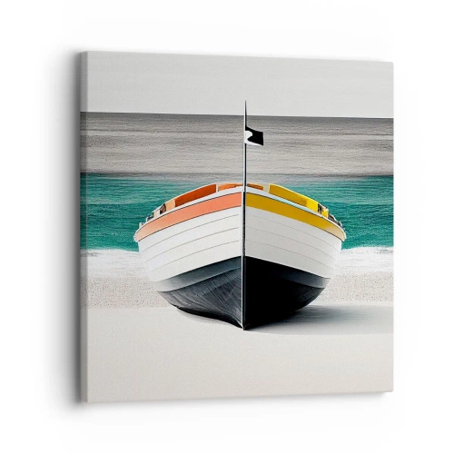 Quadro em tela - No seu lugar - 30x30 cm