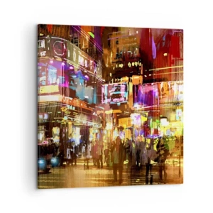 Quadro em tela - Num mar de luz - 50x50 cm