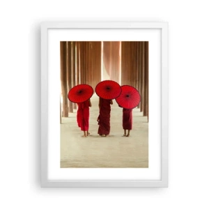 Pôster em moldura branca - A caminho da Terra Pura - 30x40 cm