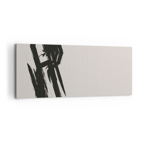Quadro em tela - Corrida imparável - 100x40 cm