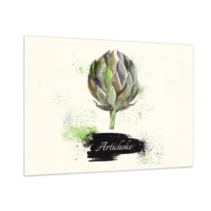 Quadro em vidro - Viva os vegetais! - 100x70 cm
