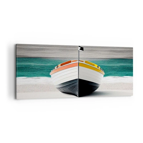Quadro em tela - No seu lugar - 100x40 cm