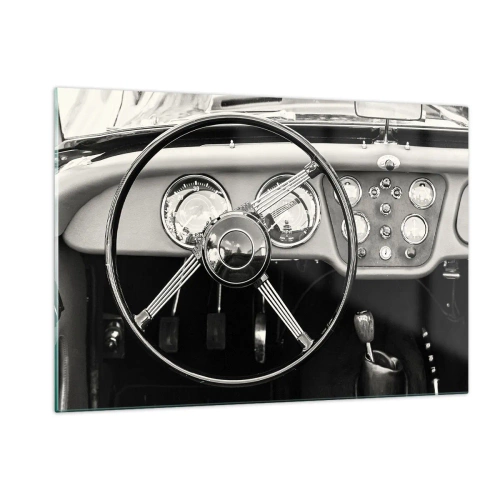 Quadro em vidro - Um sonho de colecionador - 120x80 cm