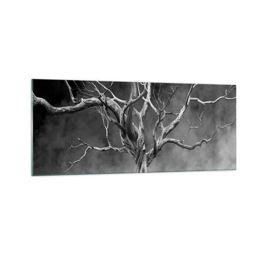 Quadro em vidro - Primitivo e sagrado - 100x40 cm