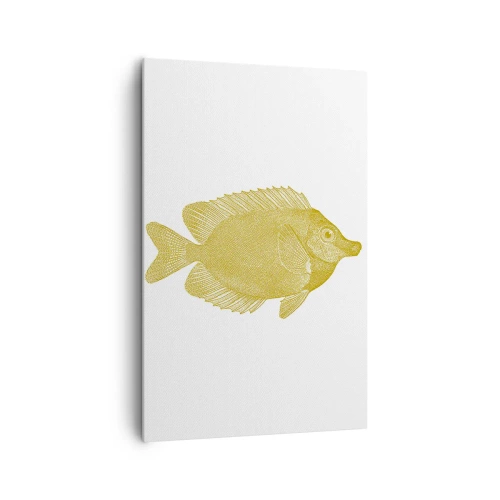 Quadro em tela - Peixe e pronto - 80x120 cm