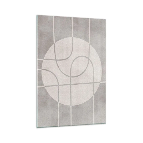Quadro em vidro - Circular e direto - 80x120 cm