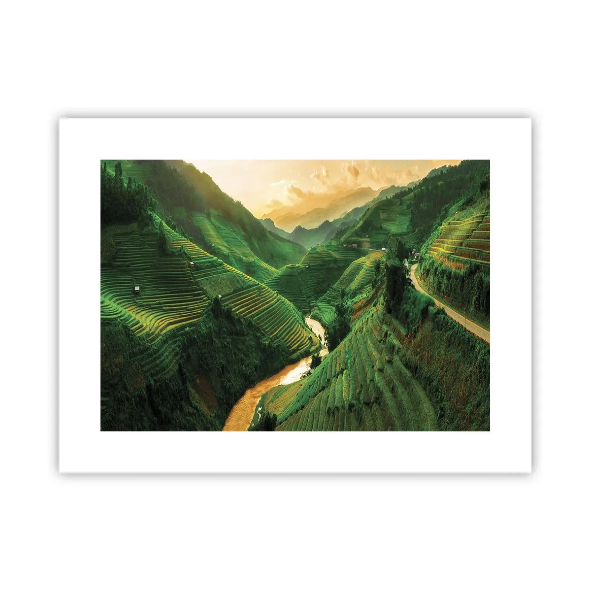 Pôster - Vale vietnamita - 40x30 cm