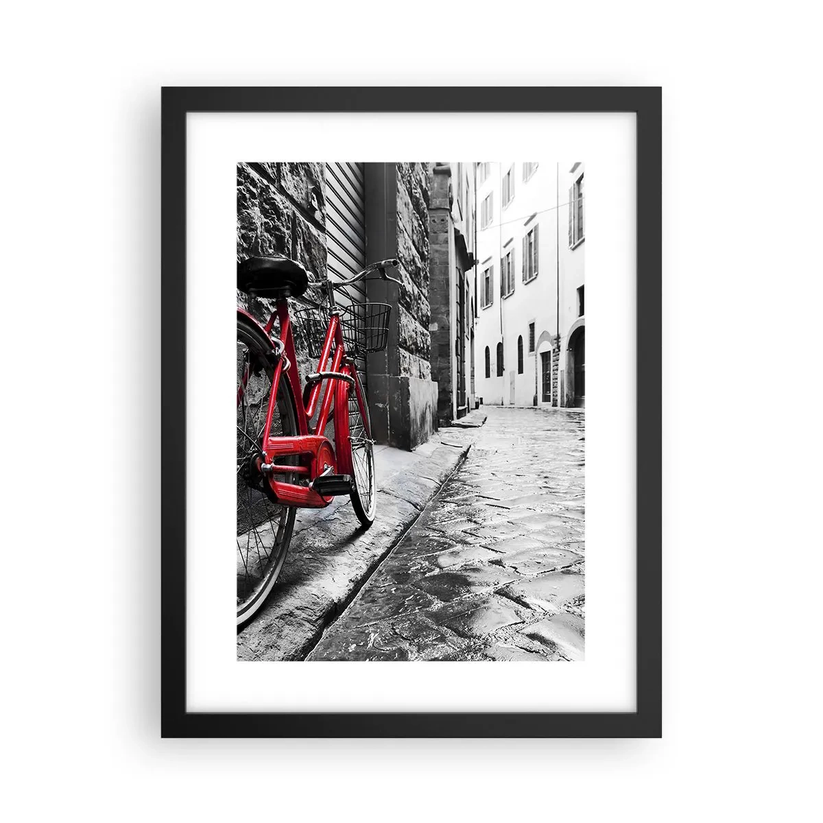 Pôster com moldura preta - A verdadeira beleza não envelhece - 30x40 cm