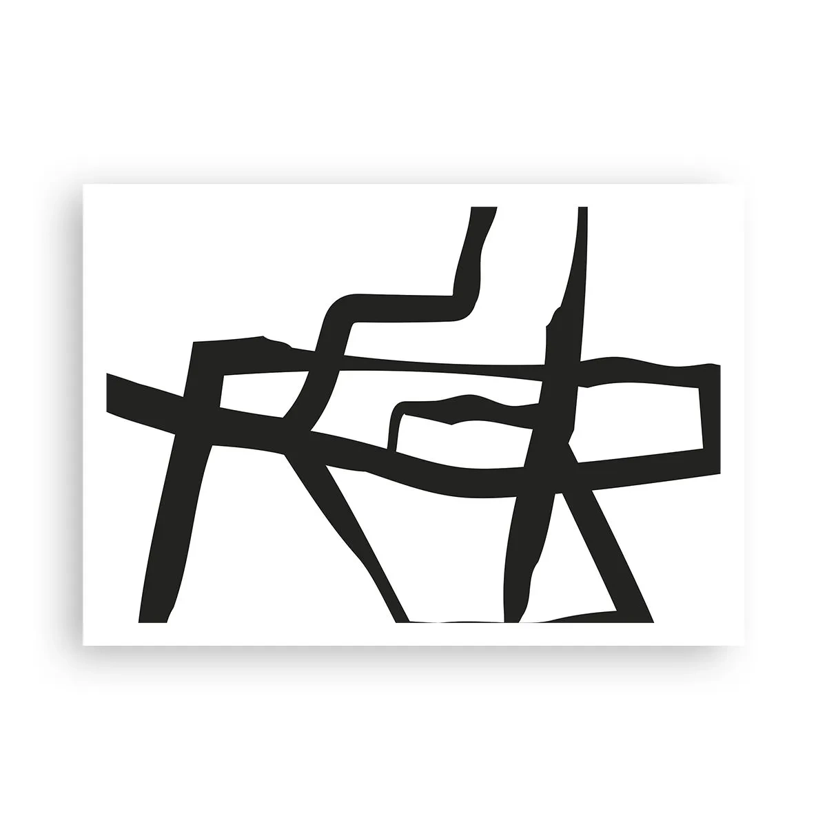 Pôster - Projeto preto e branco - 100x70 cm