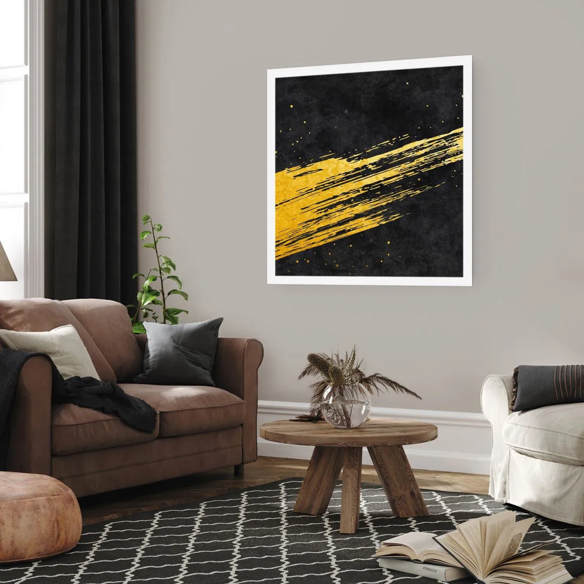 Pôster - Salto para o hiperespaço - 40x40 cm