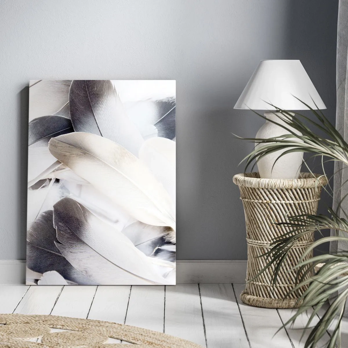 Quadro em tela - Semi-angelical - 45x80 cm