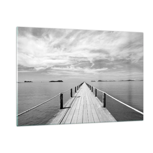 Quadro em vidro - Talvez uma viagem... - 120x80 cm