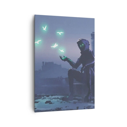 Quadro em tela - A vida vai voltar - 70x100 cm