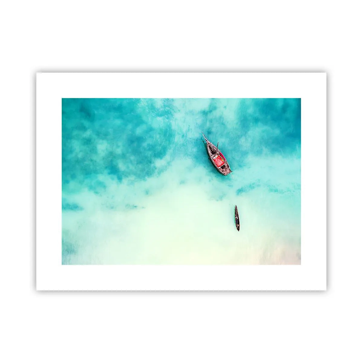 Pôster - As praias de Zanzibar - 40x30 cm