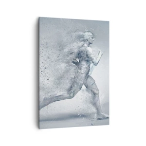 Quadro em tela - Energia limpa como um cristal - 50x70 cm