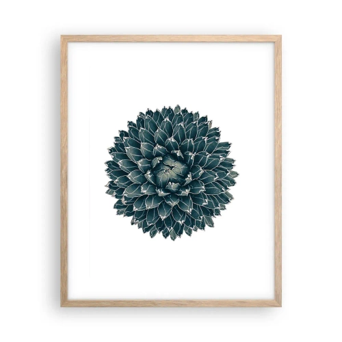 Pôster com moldura de carvalho claro - Estrela do Deserto - 40x50 cm