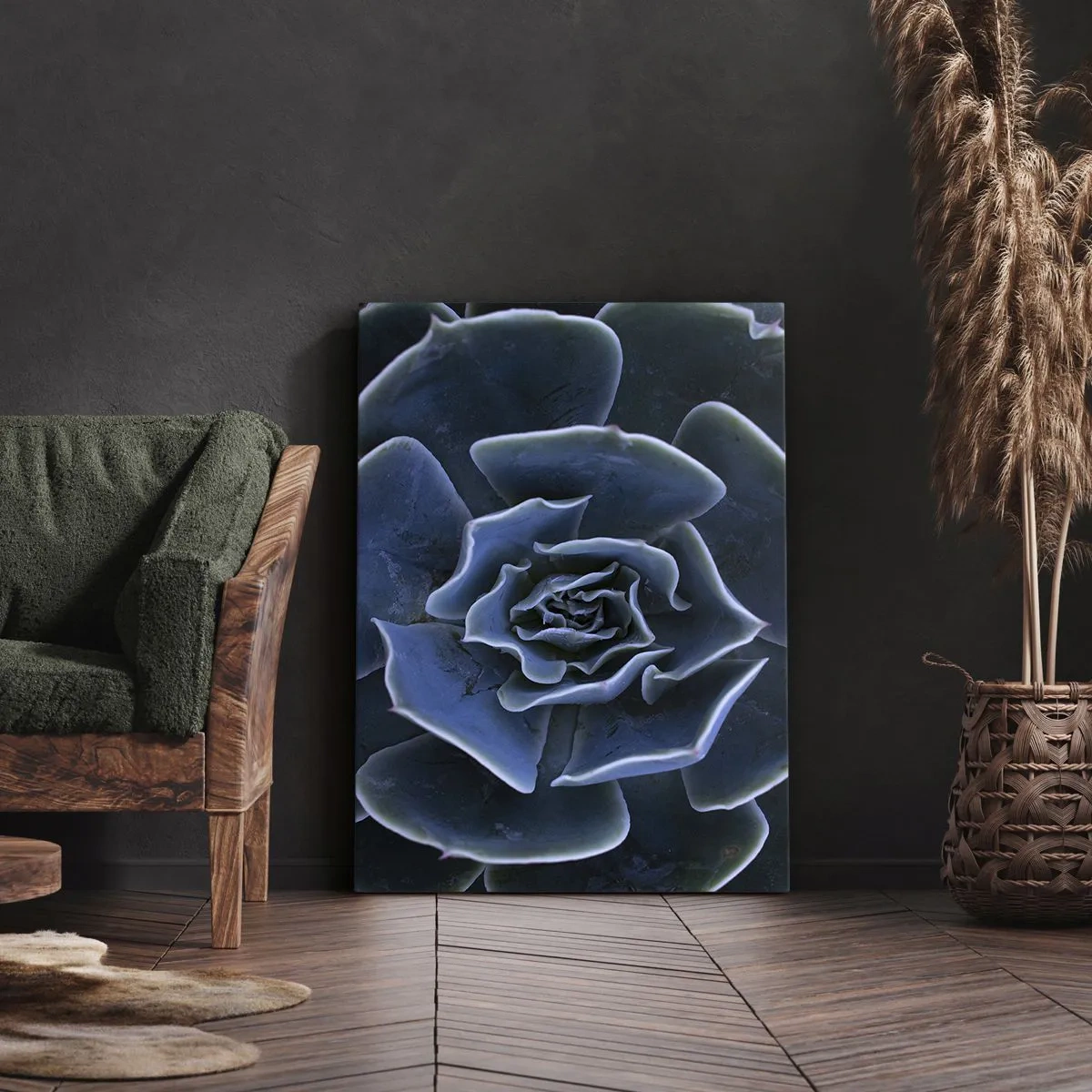Quadro em tela - Flor do deserto - 50x70 cm