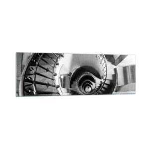 Quadro em vidro - Cada vez mais alto - 160x50 cm