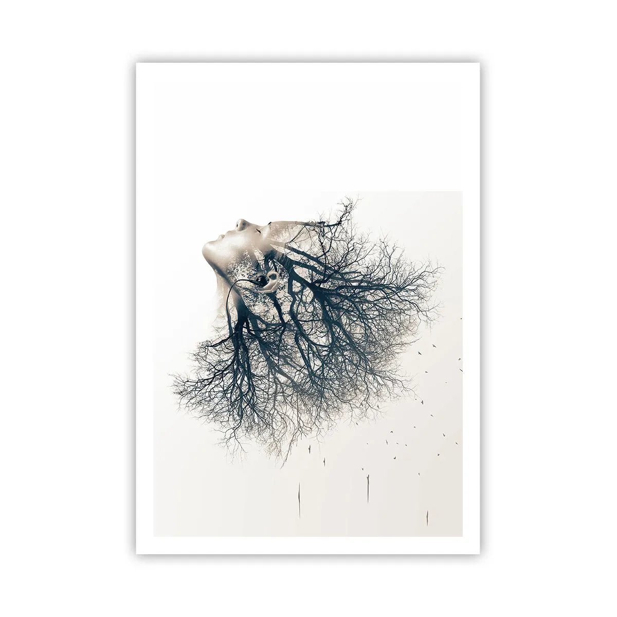Pôster - Ouvir o sussurro da árvore - 70x100 cm